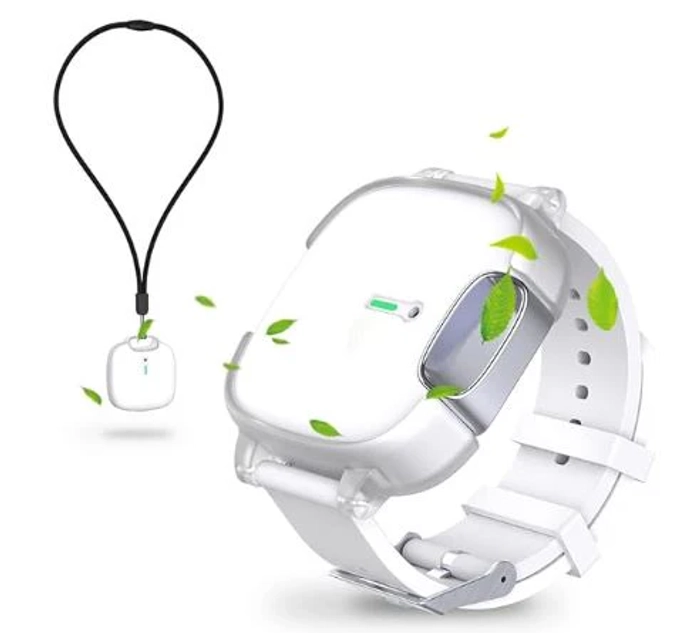 AIR PURIFIER BRACELET AND PENDANT, USB-C CHARGING