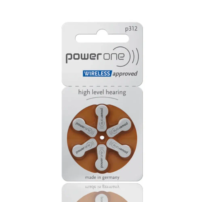 Power One P312 Hearing Aid Battery