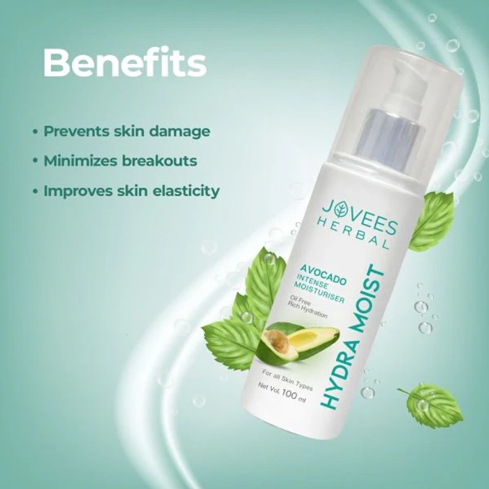 Jovees Avocado Intense Moisturiser | Lightweight and Non-Greasy