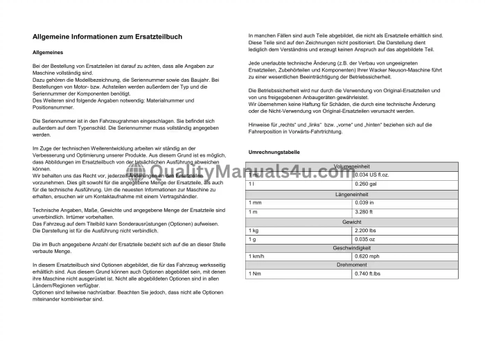 Kramer Telehandler Loader 4009_2.6 (404-02) Spare Parts Catalog Download PDF