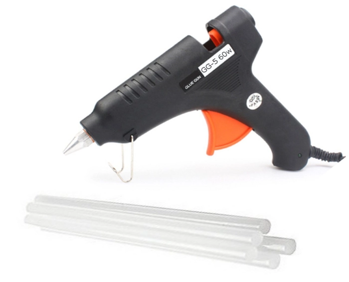 Standard 60 Watt Corded Glue Gun with 5 Glue Sticks