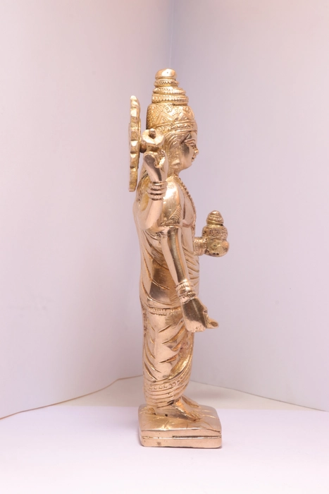 Brass Dhanvantari ji Statue Big Size