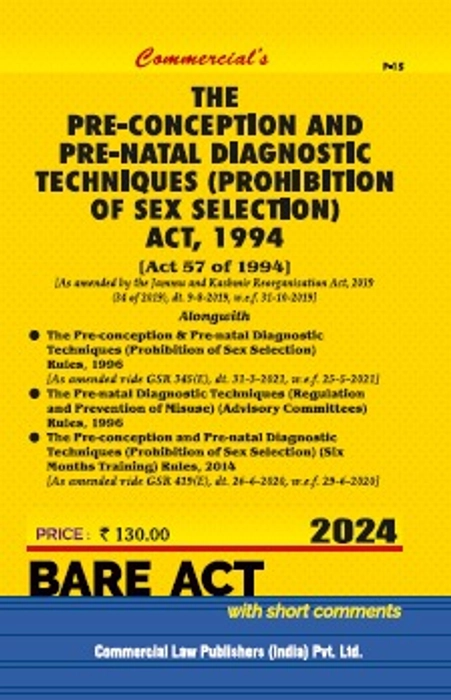 Picture of Pre-Conception and Pre-Natal Diagnostic Techniques Act, 1994