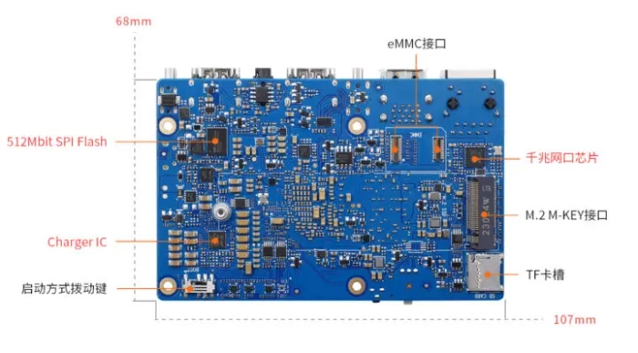 Orange Pi AIPro Development Board Ascend AI Processor 8/20TOPS computing