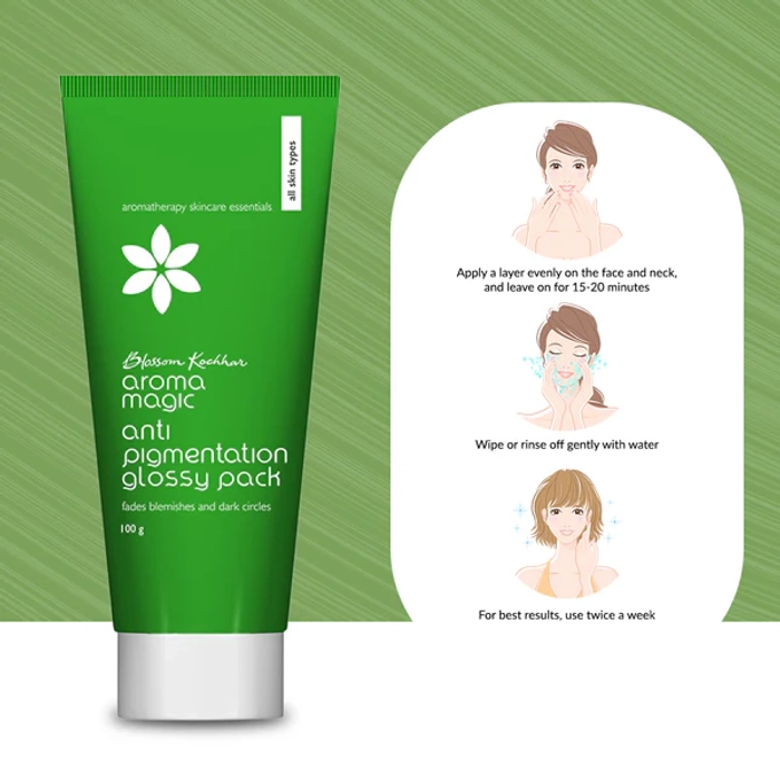 Anti-Pigmentation Glossy Pack For Blemishes & Dark Circles