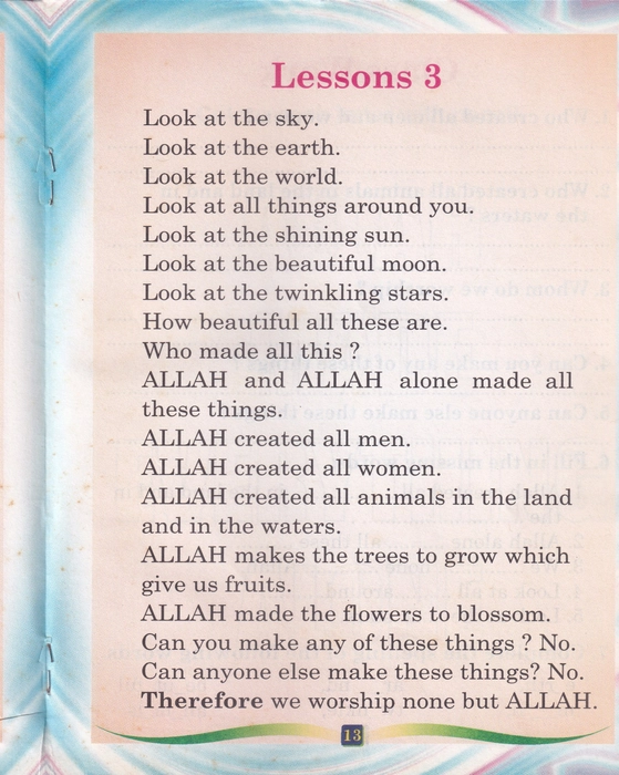 Teachings in Islam- A (Al-Qalam)