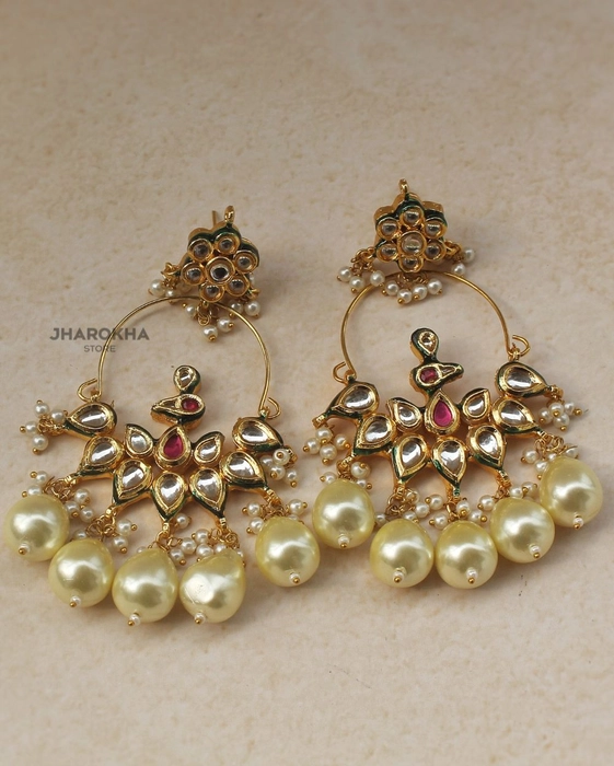 Share 133+ light weight chandbali earrings gold best