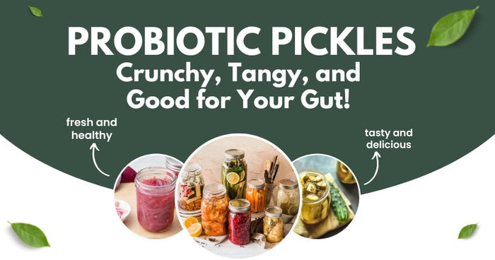 Homemade Probiotic Pickles for Enhanced Gut Health