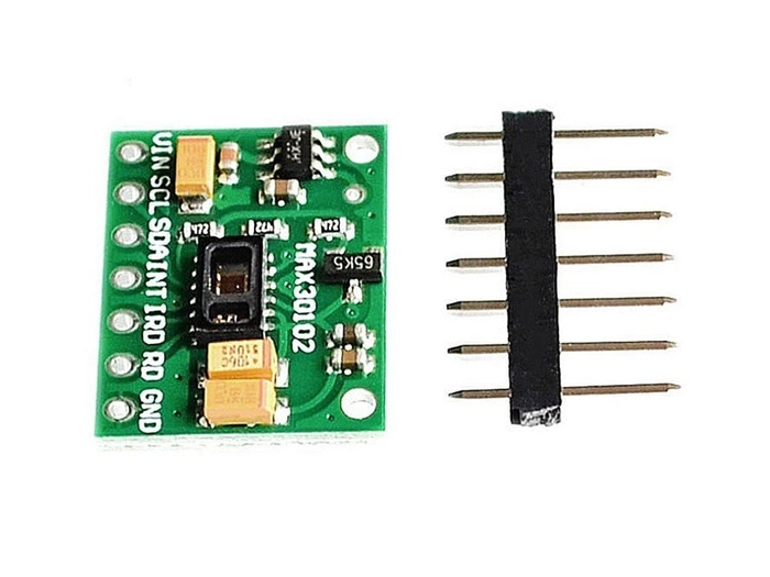 MAX30102 PULSE OXIMETER/HEART-RATE SENSOR MODULE I2C INTERFACE