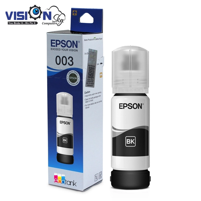 EPSON Black Ink Bottle - 003 - 65 ml