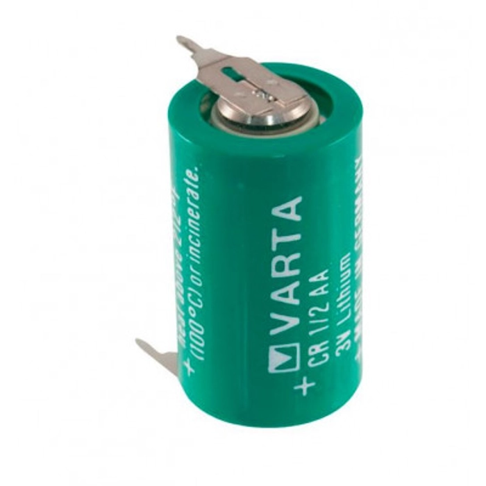 VARTA CR 1/2AA 3V 950mAh Lithium Battery with Soldering Lugs