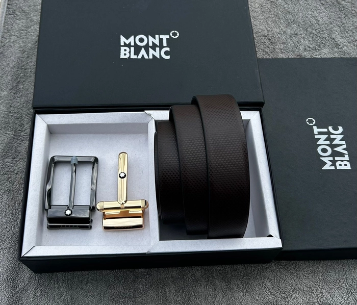 Mont Blanc Double Buckle Premium Belt