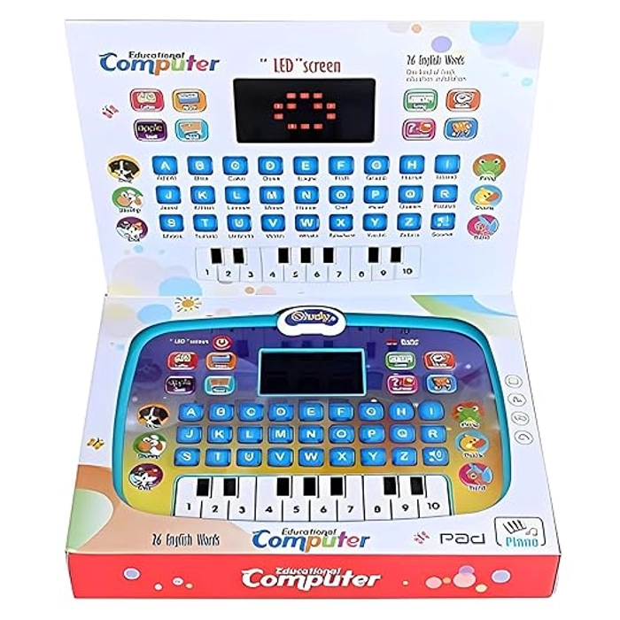 GRAPHENE® Kids Laptop Tablet & Piano: Fun Learning Toy