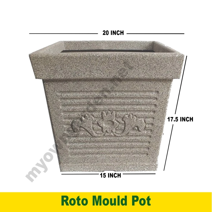 Roto Moulding 20Inch Flower Pot - Enhance Your Garden