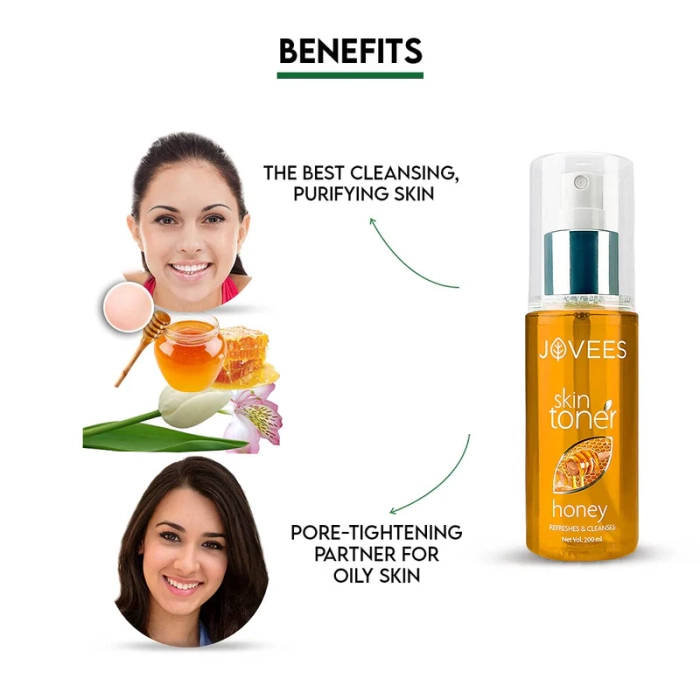 Jovees Honey Toner | Cleanses & Moisturises | Dry or Combination Skin