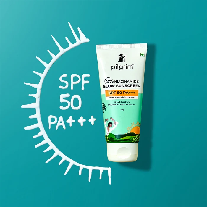 2% Niacinamide Glow Sunscreen SPF 50 PA+++