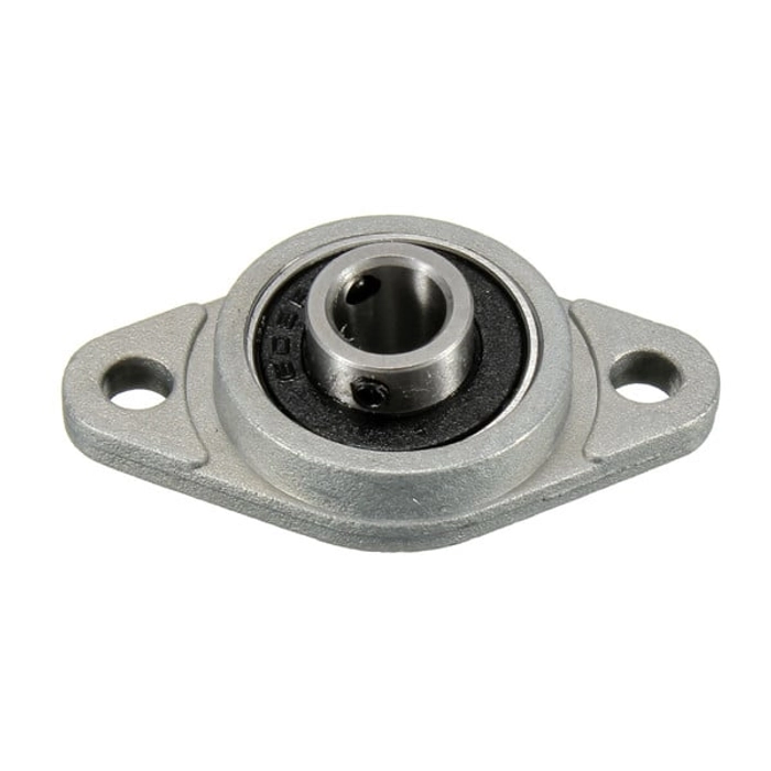 8mm Inner Diameter Zinc Alloy Pillow Block Flange Bearing KFL08