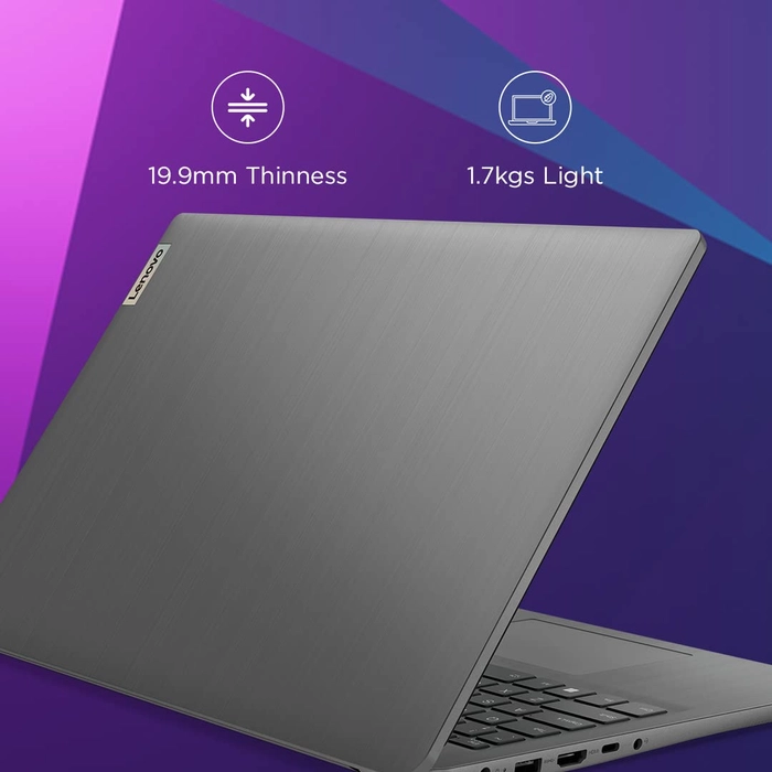 Lenovo IdeaPad Slim 3 15IAU7 – Intel i3-1215U | 8GB RAM | 512GB SSD | 15.6" FHD | Arctic Grey | Win 11 Home | 82RK019DIN