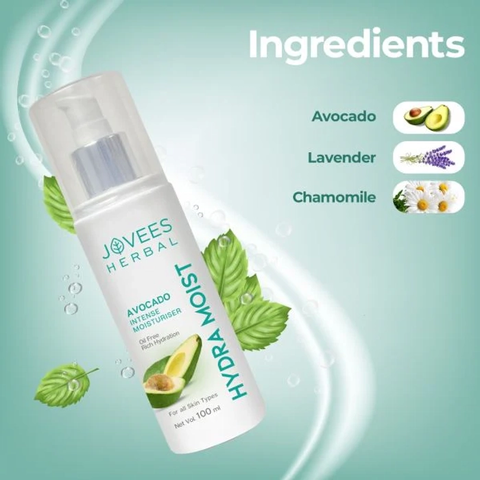 Jovees Avocado Intense Moisturiser | Lightweight and Non-Greasy