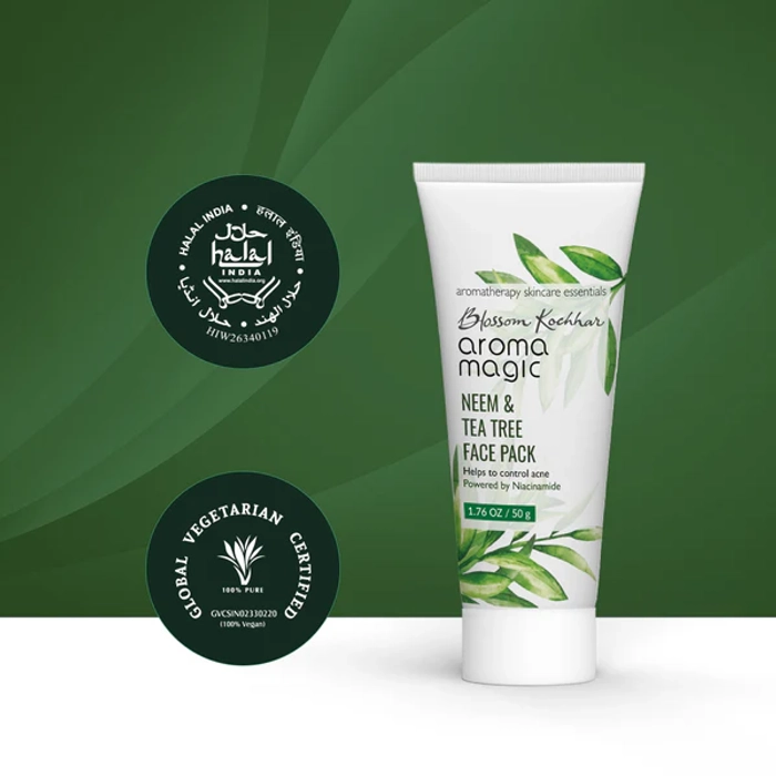 Neem & Tea Tree Face Pack - Niacinamide