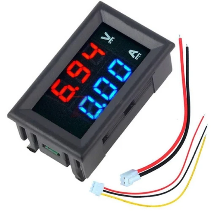 0.28 inch Digital Voltmeter Ammeter DC 100V 50A LED Amp Volt Meter With Shunt