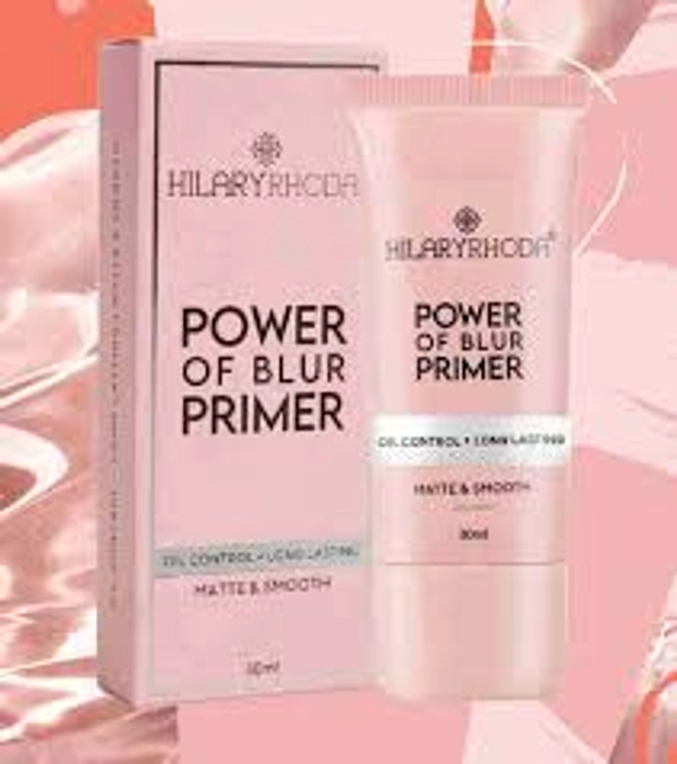 Hilary Rhoda Power Of Blur Primer | Lightweight & Silicone-based Primer | Oil-control Primer - 30 Ml