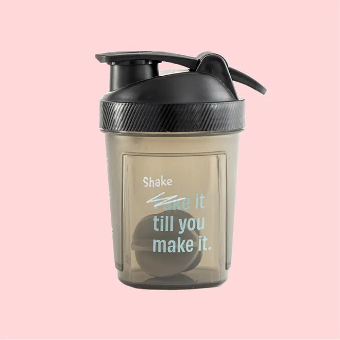 Lil Protein Shaker - 300ml, Black - The Whole Truth Foods