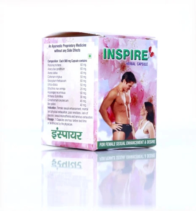 Inspire capsule for female sexual enhancement & desire- Pack of 2