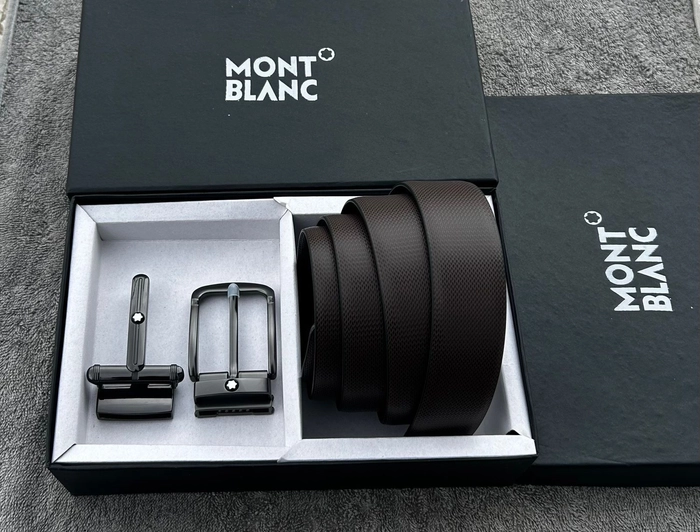 Mont Blanc Double Buckle Premium Belt