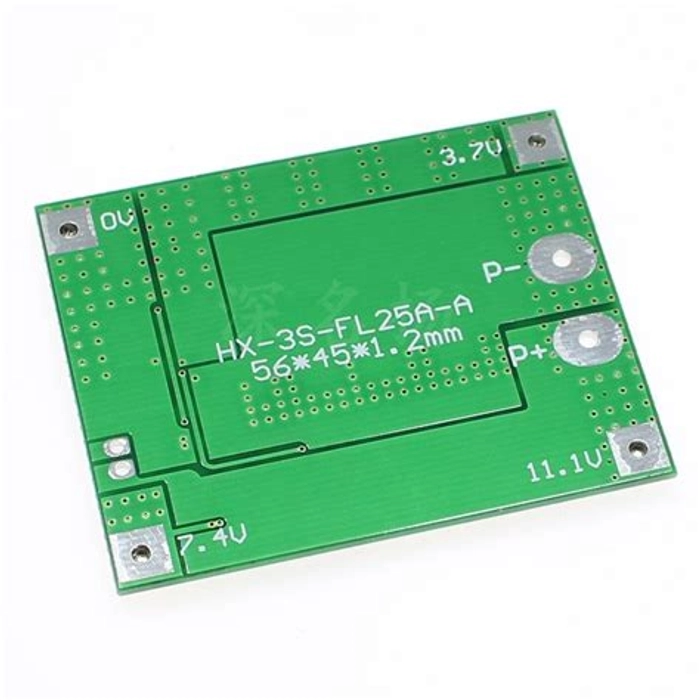 3S 12V 25A 18650 Lithium Battery Protection Board