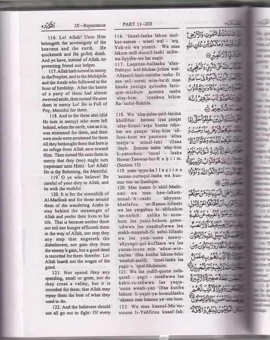 Holy Quran (A/E/R) Pickthal (YBD)