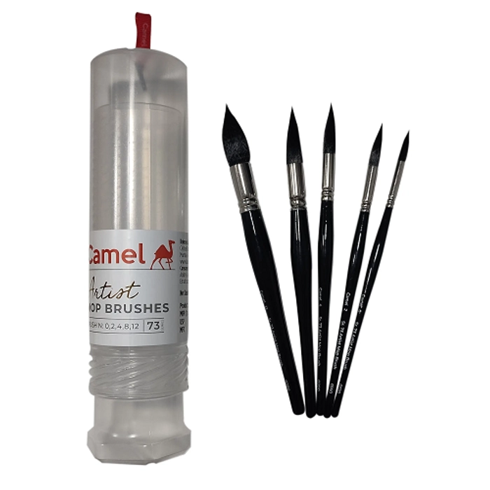 Buy Camel Artist Brush Pens Individual brush pen in Black Online in India