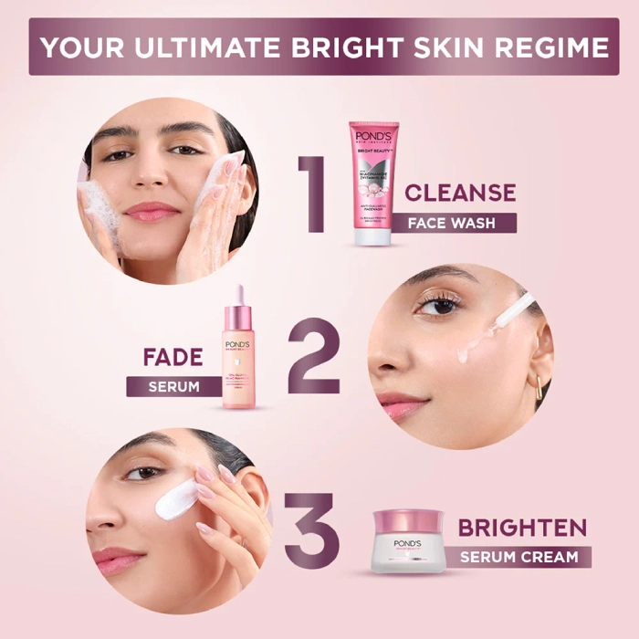 Pond's Bright Beauty Spot Less Glow With Vitamin B3 Facewash