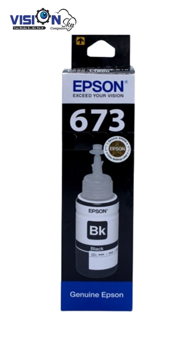 Epson Black 70 ml Ink Bottle T6731 - 673