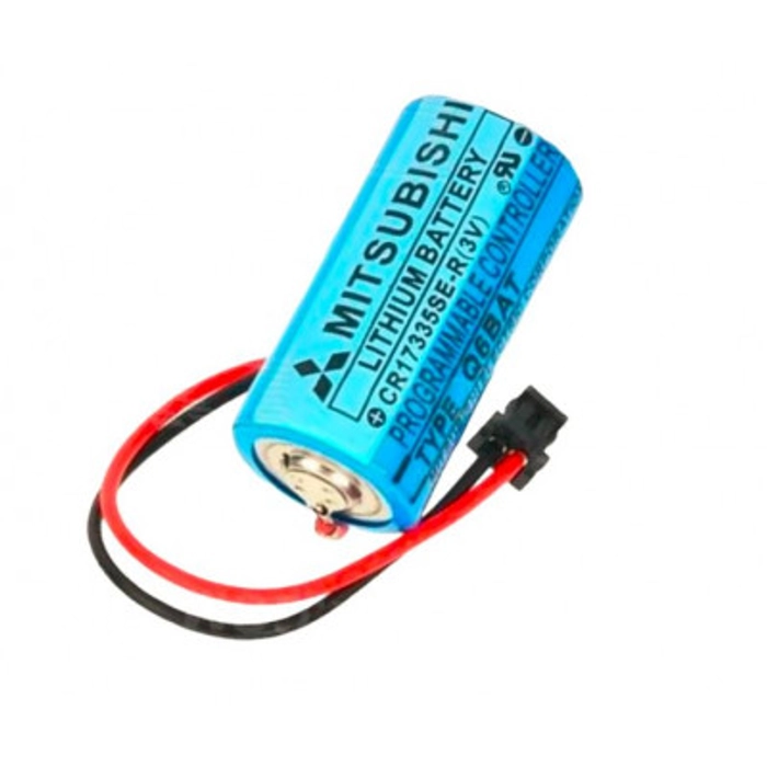 CR-17335SE-R 3V Q6BAT 1800mAH Non-Rechargeable Lithium Battery with Plug