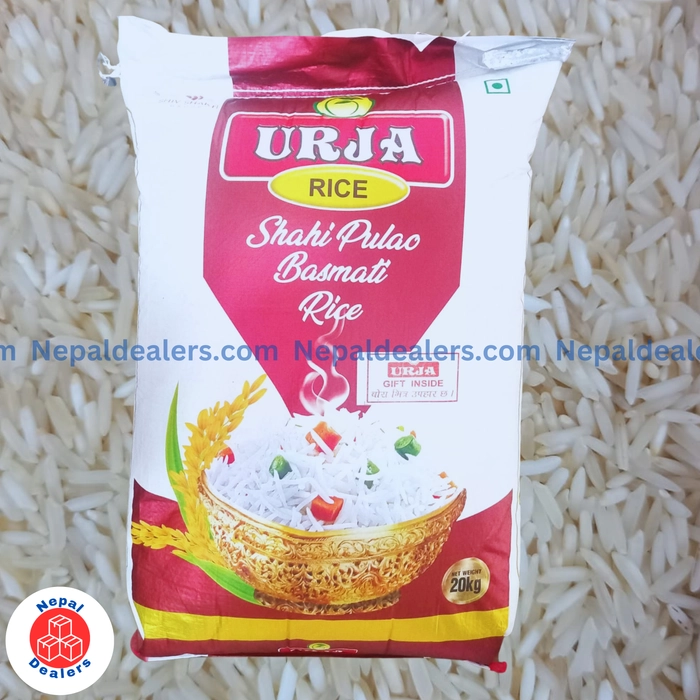 Urja Shahi Pulao Basmati Rice 20 Kg