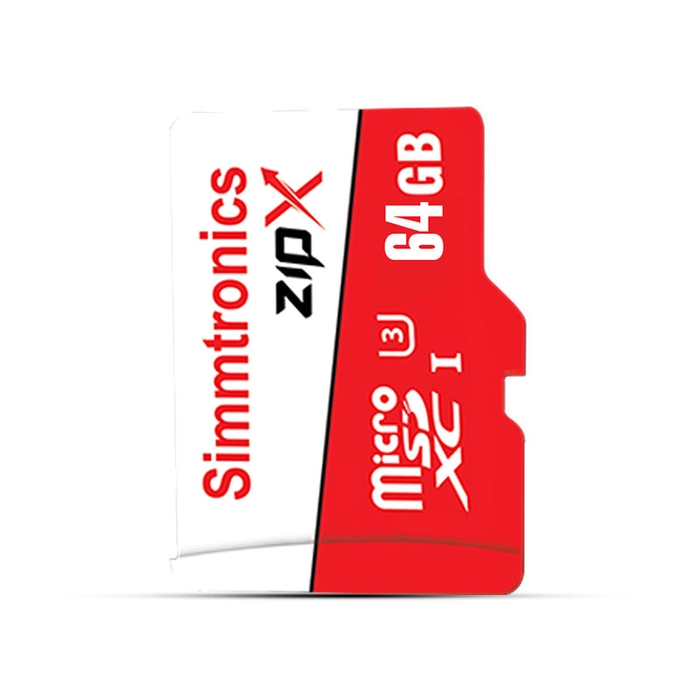 Simmtronics 64GB ZipX Memory Card
