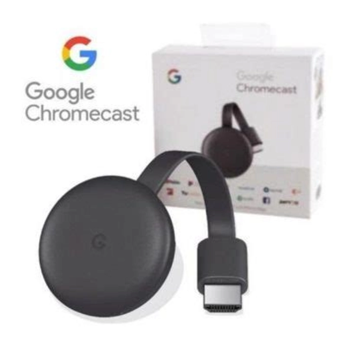 Chromecast 3 Media Streaming Device (Black)