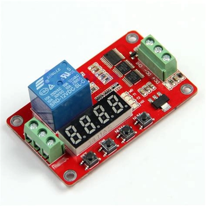 PZIN14016700 Multifunction Self-Lock Relay Cycle Timer Module