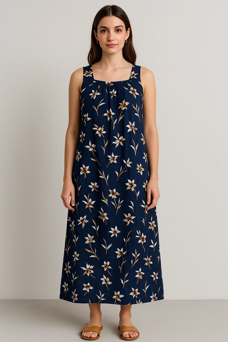 Night wear(nightie) pure cotton