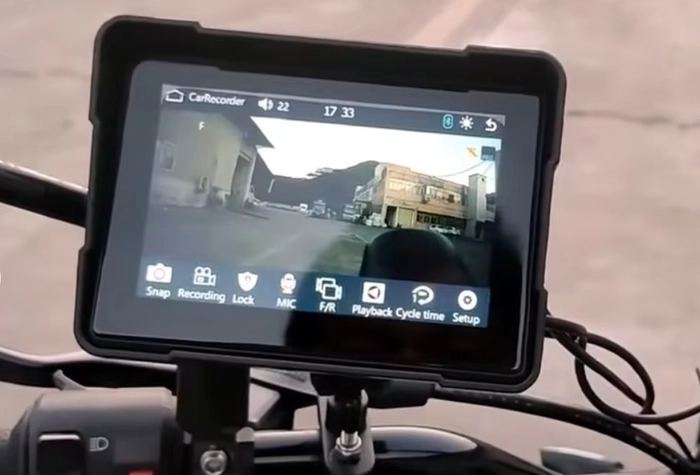 Motorcycle Carplay Android Auto GPS Navigation System
