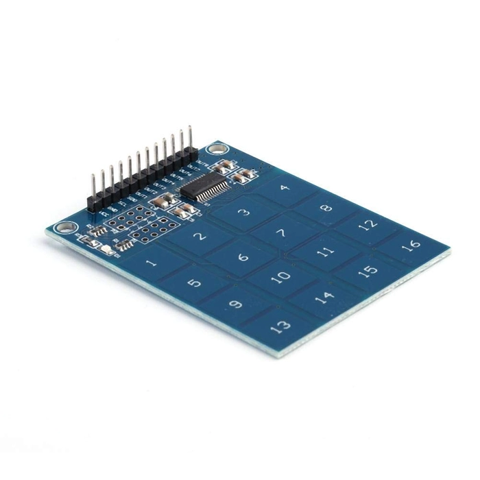 Capacitive Sixteen point Touch Module based on TTP229