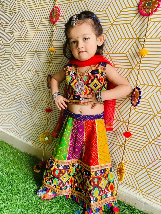 Chaniya choli design for baby girl best sale