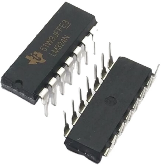 LM324N PDIP-14 Operational Amplifier(Pack of 5 ICs)