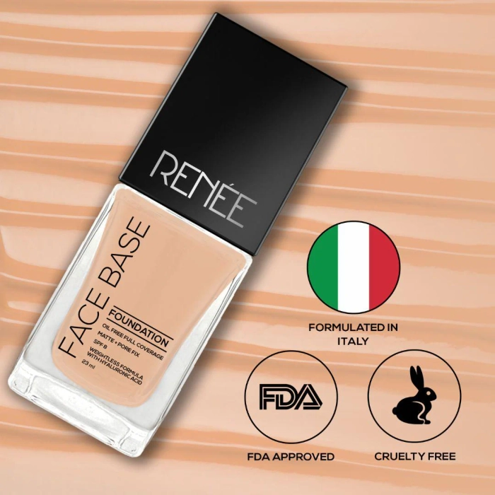 RENEE Face Base Liquid Foundation, 23ml