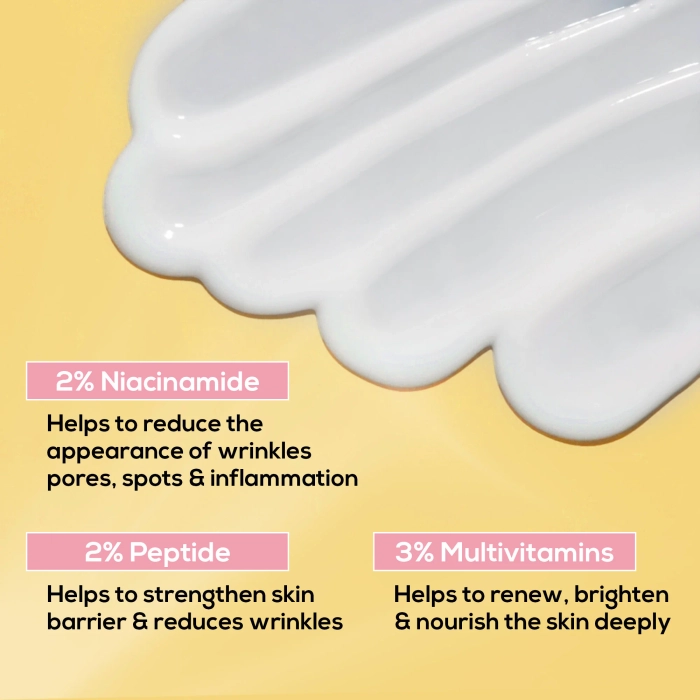 RENEE Pore Minimising Sunscreen SPF 70 with 3% multivitamins, 2% Peptides and 2% Niacinamide