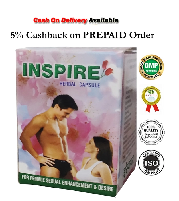 Inspire capsule for female sexual enhancement & desire- Pack of 2