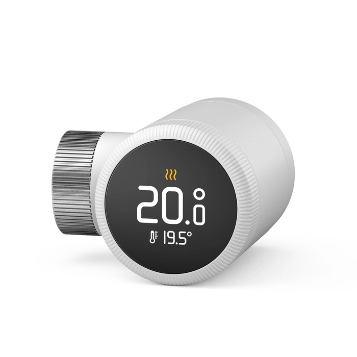 Smart Thermostat X, commande du radiateur via l’application et l’enceinte connectée (Alexa, Siri, Google Assistant), installation DIY, pas compatible avec tado° V3+