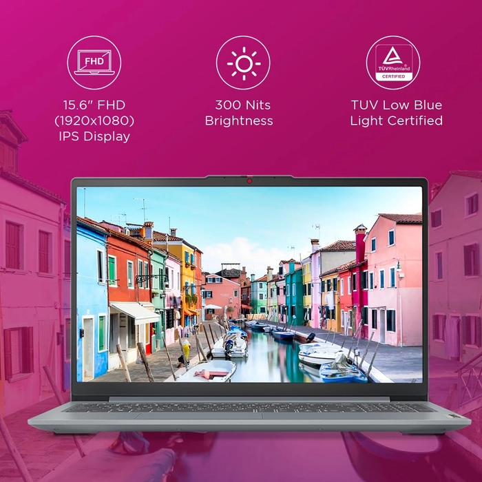 Lenovo IdeaPad Slim 3 15IRU8 – Intel i3-1305U | 8GB RAM | 512GB SSD | 15.6" FHD | Arctic Grey | Win 11 Home,82X70033IN
