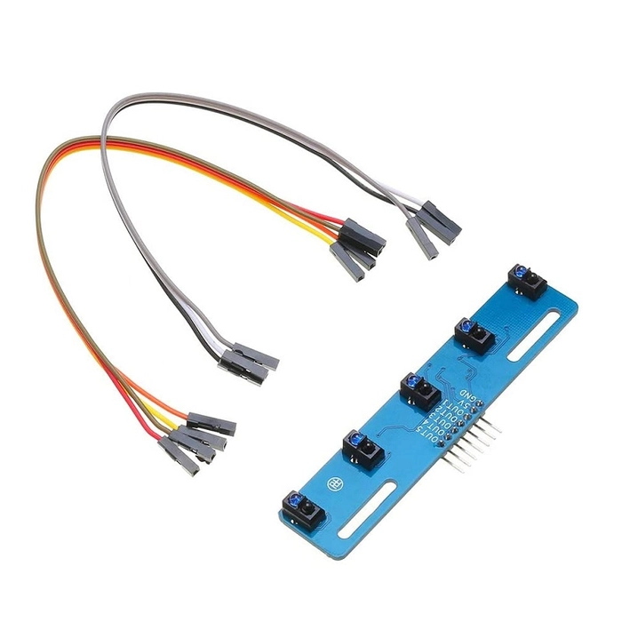 TCRT5000L 5 Channel IR Tracking Sensor  Module